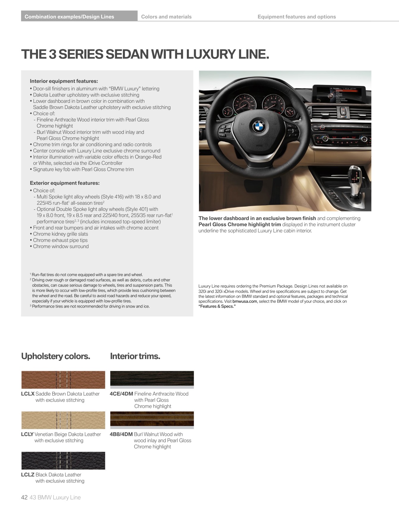 2015 BMW 3-Series Sedan Brochure Page 18